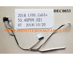 DELL LCD Cable สายแพรจอ  Inspiron 3441 5421      (40pin)    50.4XP09.021